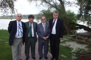 La Costești, cu prietenii lui de suflet