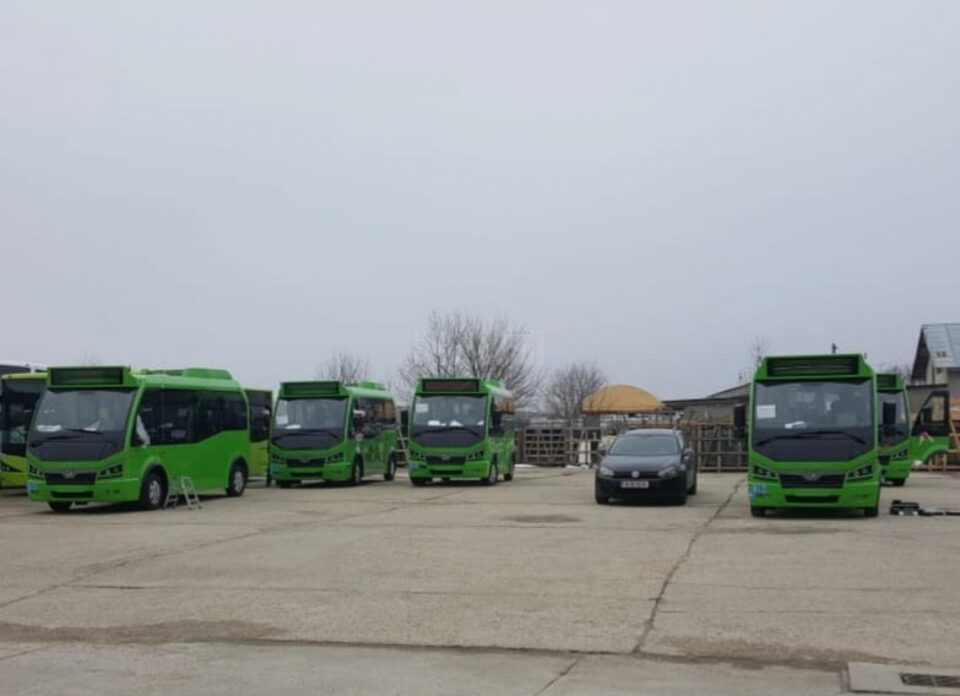 Alte 7 autobuze electrice mici completează parcul auto de transport public electric din Suceava