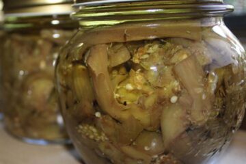 Vinete în ulei de măsline (rețetă italiană veche). Foto: pinterest.com