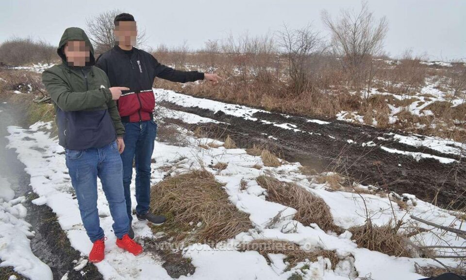 Migranți din Africa de Nord, reținuți la granița româno-ucraineană