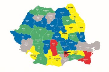 Harta națională cu banii pentru sport Sursa www.gsp.ro