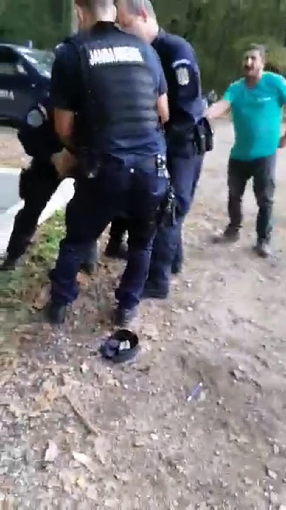 Intervenția de la ultrajul de la Pătrăuți