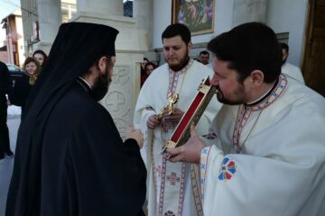 Slujire arhierească în Duminica Ortodoxiei, la Parohia Marginea I