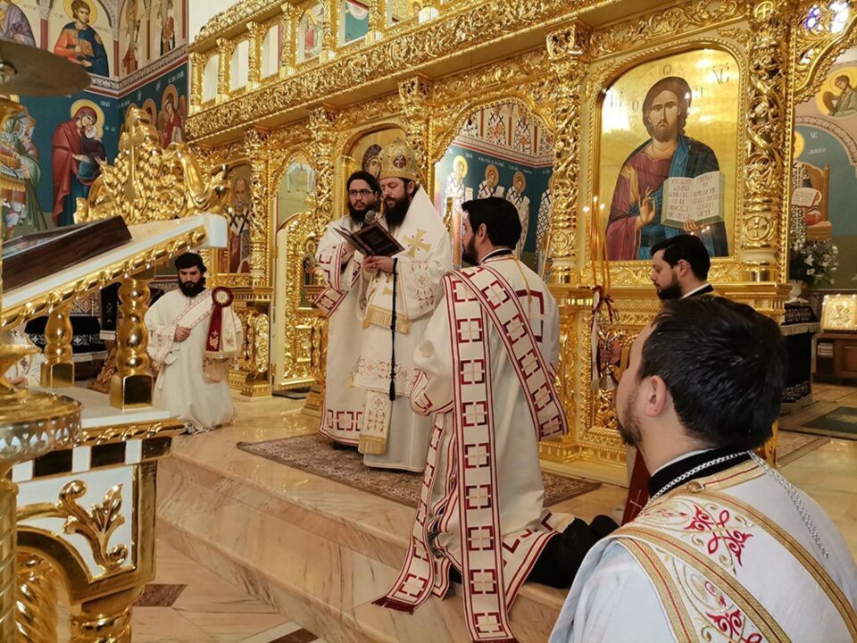 Slujire arhierească în Duminica Ortodoxiei, la Parohia Marginea I