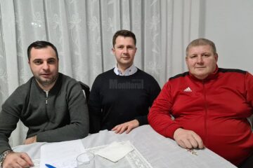 Conducătorii grupării fălticeniene, Iulian Darabă, Alexandru Ursu și Cătălin Ungureanu