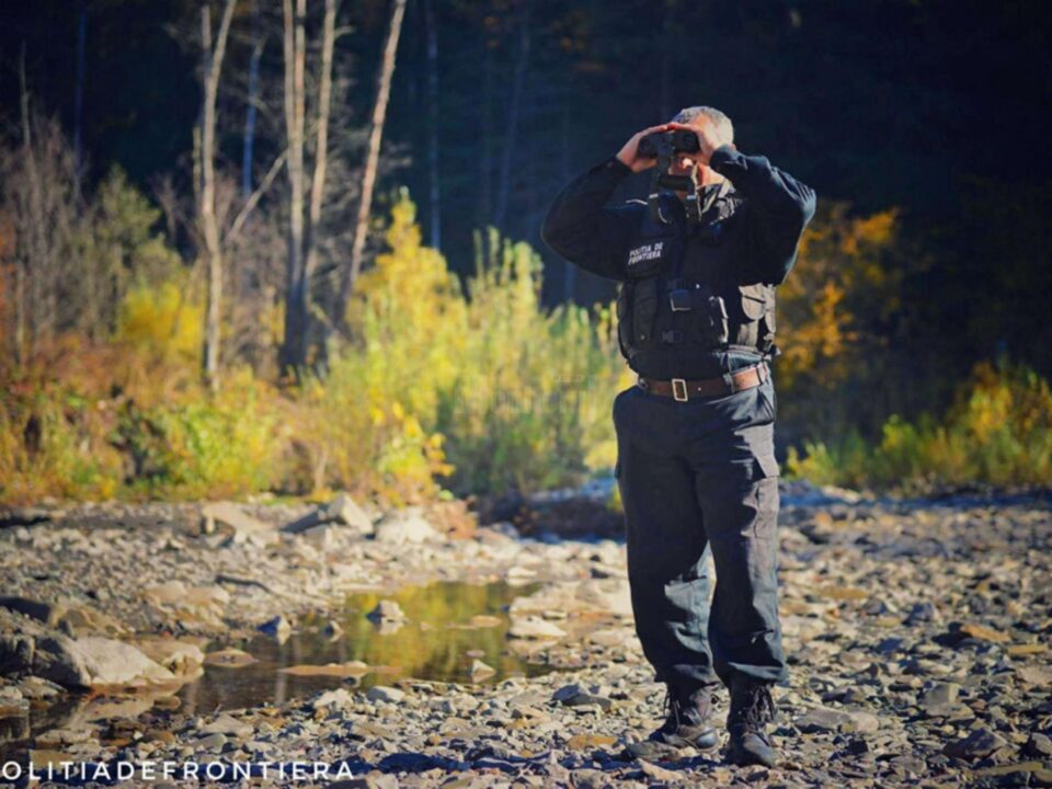 Pentru prinderea contrabandiștilor, polițiștii de frontieră au folosit camere cu termoviziune