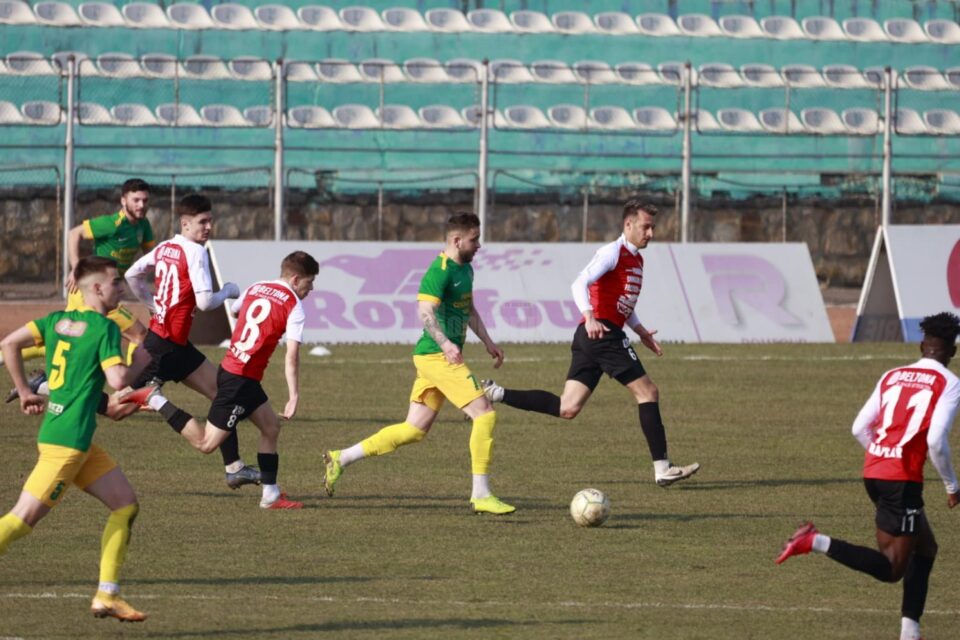 Foresta s-a impus la limită in duelul cu Somuz. Foto Codrin Anton (FotoSport)