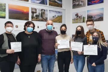 Șase studenți voluntari, premiați pentru implicarea în proiectele de dezvoltare durabilă „EduGreen” și „EN-POWER”