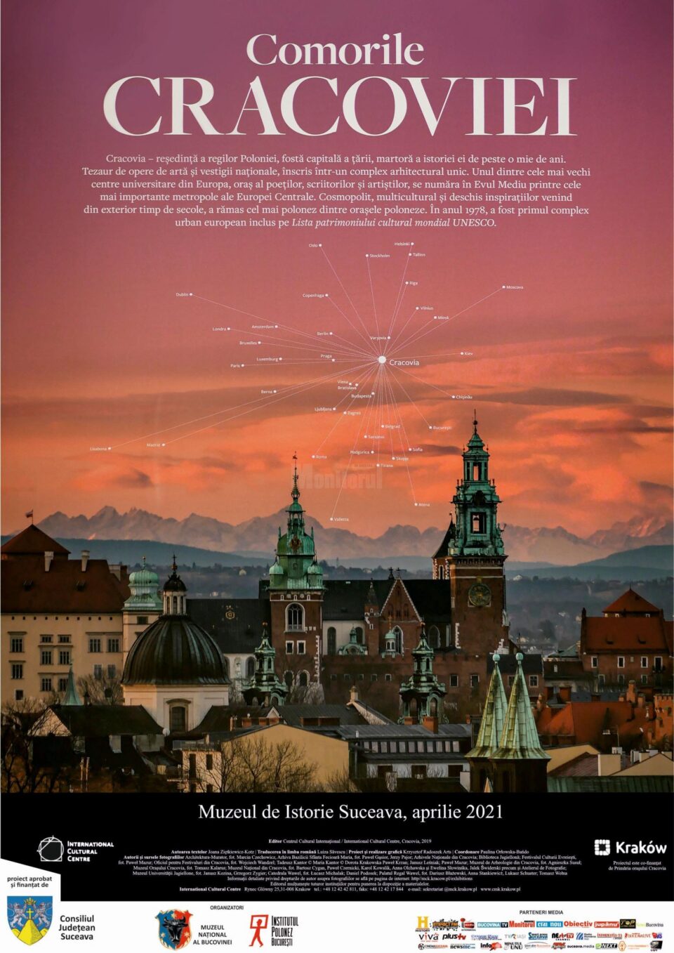 Expoziția „Comorile Cracoviei”, la Muzeul de Istorie Suceava