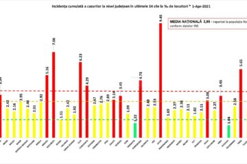 Incidența cazurilor