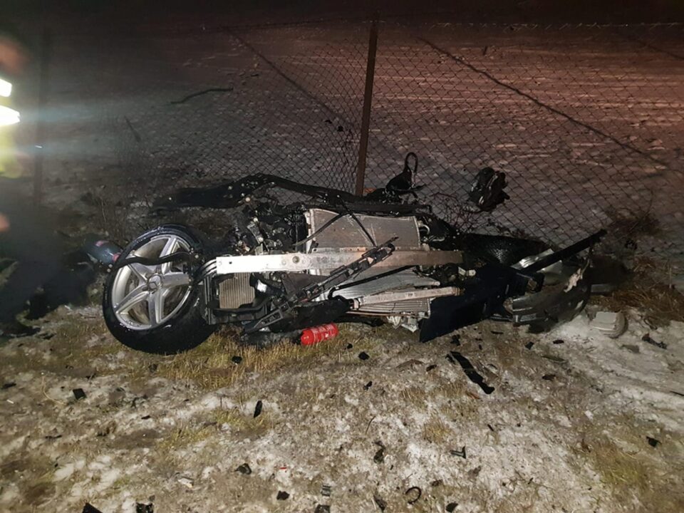 Imagini de coșmar de la locul accidentului