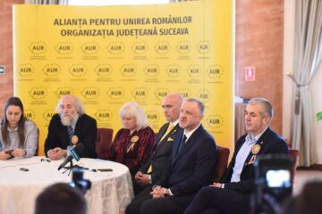 AUR Suceava a organizat un eveniment pentru a comemora împlinirea a 80 de ani de la masacrul de la Fântana Albă