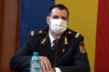 Locotenentul Alin Găleată, purtătorul de cuvânt al pompierilor militari suceveni