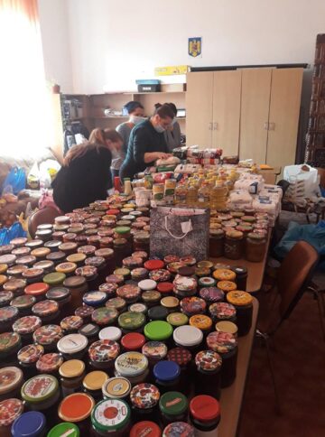 Campania „Săptămâna legumelor și a fructelor donate”, desfășurată la Școala Gimnazială Pârteștii de Sus