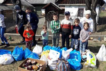 Campania „Săptămâna legumelor și a fructelor donate”, desfășurată la Școala Gimnazială Pârteștii de Sus