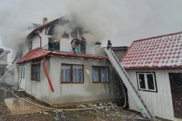 Incendiu devastator la o gospodărie din Dorna Candrenilor