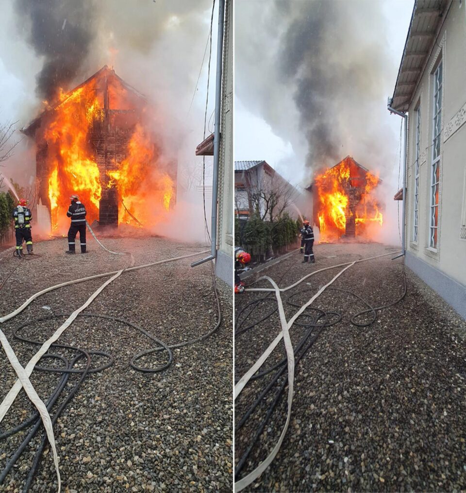 Incendiu devastator la o gospodărie din Dorna Candrenilor