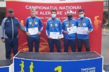 Echipa de juniori a CSM Dorna Vatra Dornei a cucerit medalia de bronz la Naționalele de atletism