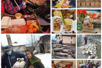 32 de bătrâni și peste 400 de copii și familiile acestora, ajutați de Asociația „Licuricii fericiți” Câmpulung Moldovenesc