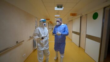 Dr. Liviu Cîrlan în zona verde non - Covid