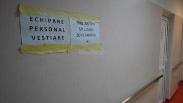 Peste 70 la sută dintre oamenii internați în Spitalul Suceava nu au Covid-19