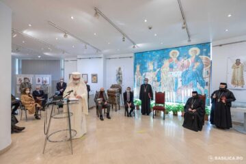 Vernisajul Expoziției „Mănăstirea Voroneț, 533 de ani de la înființare, 30 de ani de la redeschidere” Foto credit Basilica.ro Raluca Ene