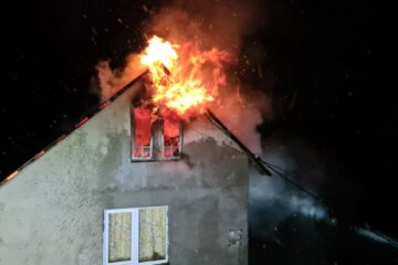 Incendiu de la coșul de fum deteriorat