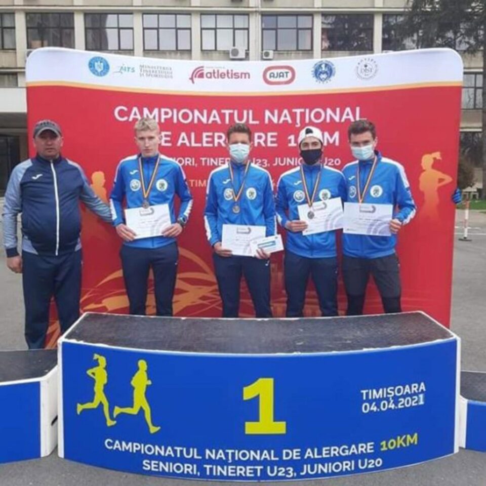 Echipa de juniori a CSM Dorna Vatra Dornei a cucerit medalia de bronz la Naționalele de atletism