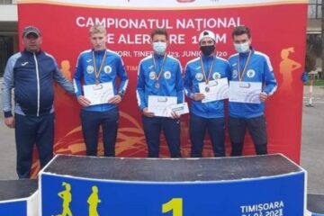 Echipa de juniori a CSM Dorna Vatra Dornei a cucerit medalia de bronz la Naționalele de atletism