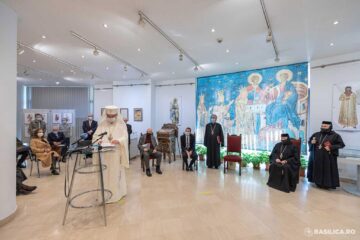Vernisajul Expoziției „Mănăstirea Voroneț, 533 de ani de la înființare, 30 de ani de la redeschidere” Foto credit Basilica.ro Raluca Ene