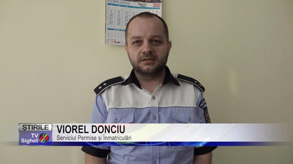 Actualul șef al Serviciului Permise și Înmatriculări Suceava, inspectorul principal de poliție Andrei Viorel Donciu Actualul șef al Serviciului Permise și Înmatriculări Suceava, inspectorul principal de poliție Andrei Viorel Donciu