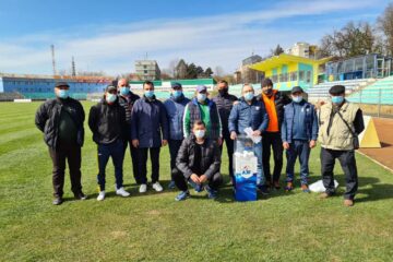 Ședința cu delegații echipelor de Liga a IV-a s-a ținut în aer liber, pe stadionul Areni