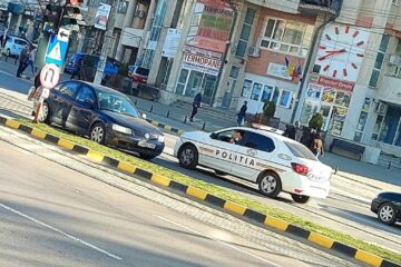 Șofer surprins pe contrasens Foto www.botosaninews.ro