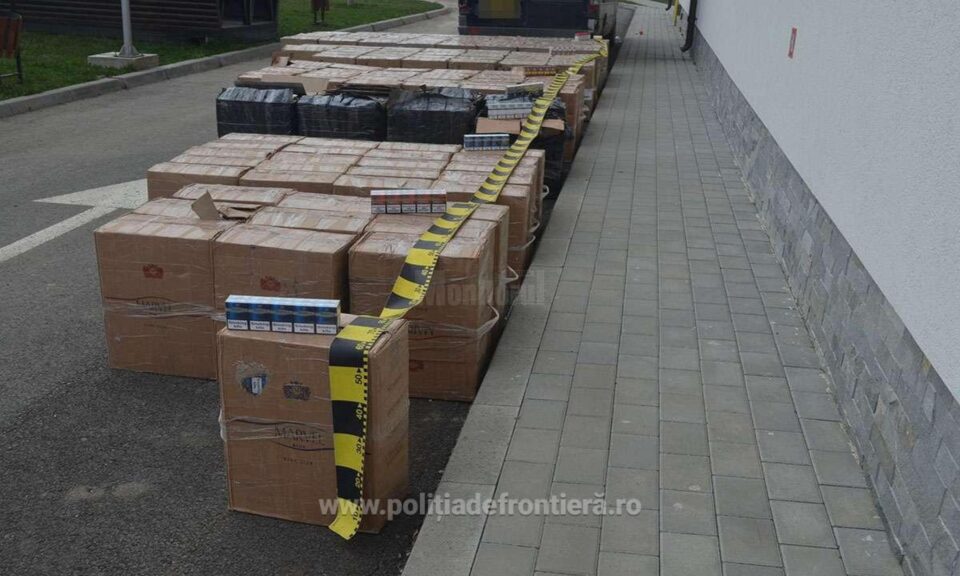 Țigările confiscate