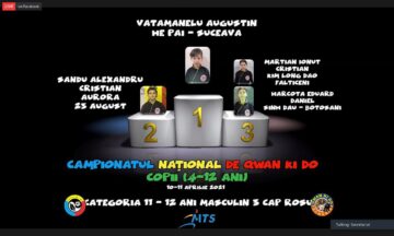 Ștefan Gheorghiu, campion național la Qwan Ki Do