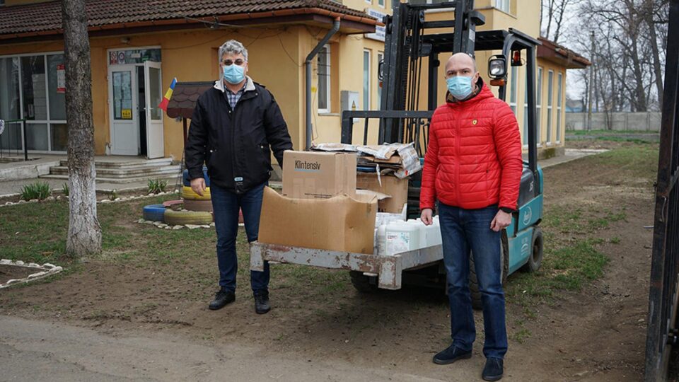 Donație de echipamente sanitare pentru Centrul de Recuperare Sasca Mică
