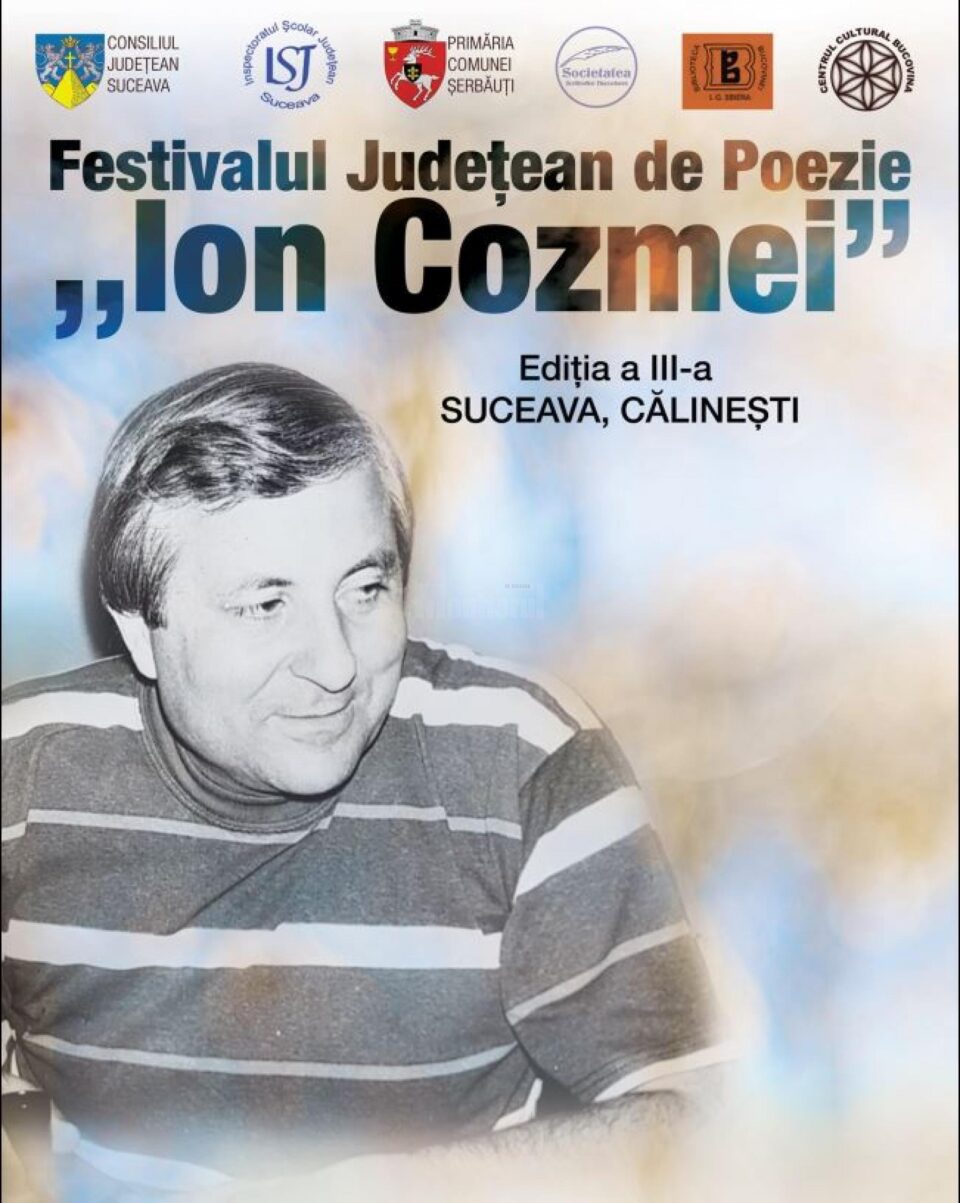 Festivalul Județean de Poezie „Ion Cozmei”, ediția a III-a, în format online