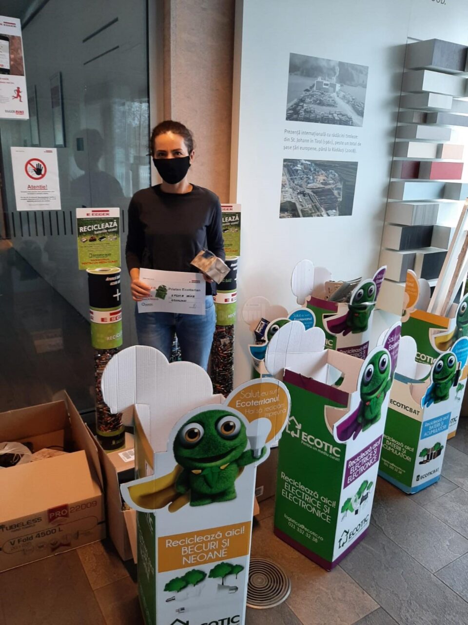 Câștigătorul premiului III al Campaniei ”EGGER Reciclează”