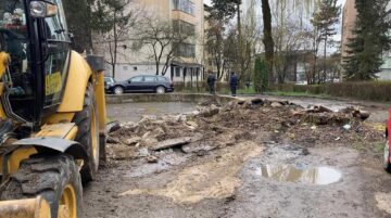 Reabilitare a zonei “La bazin”, pe 2.800 de mp, cu spații verzi și locuri de parcare