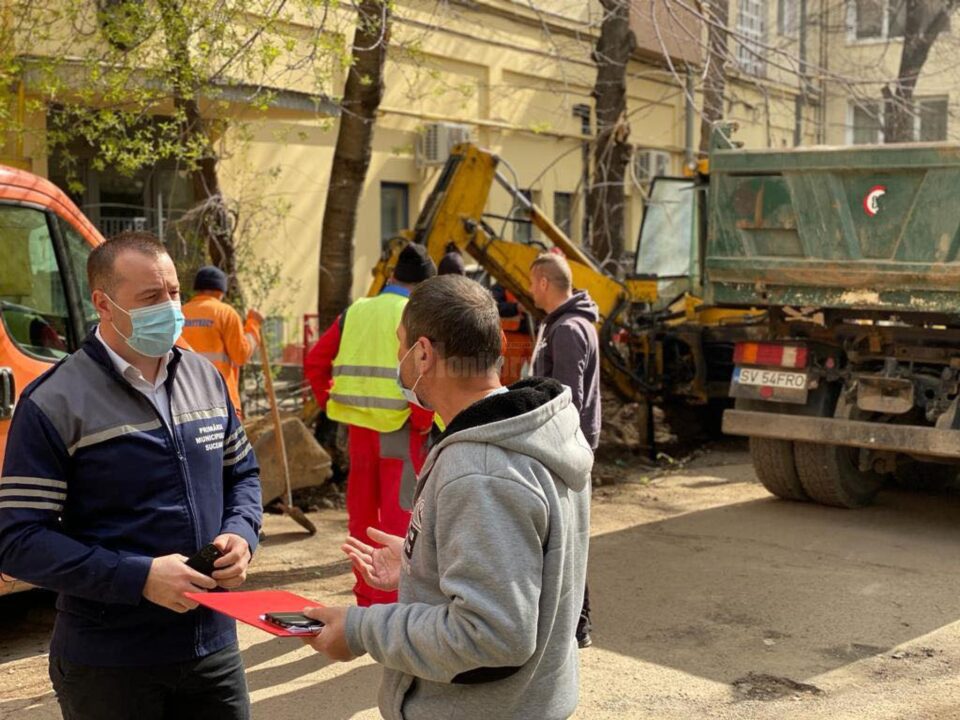 Lucrări de modernizare pe strada Ion Grămadă, pe o suprafață de 1200 de mp