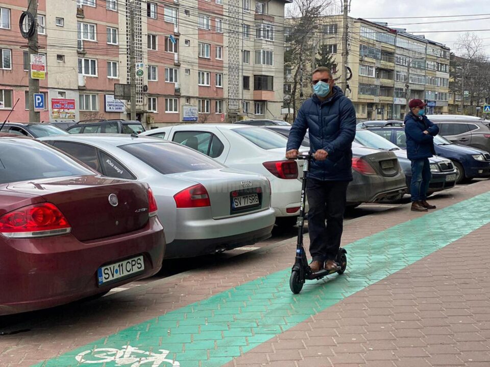 Suceava EcoRide -sistemul de închiriere trotinete electrice a devenit funcțional