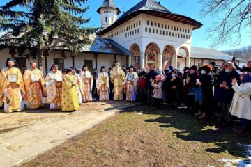 Program de slujbe și rânduieli la Mănăstirea „Sfântul Ioan cel Nou”, săptămâna a VI-a din Postul Mare