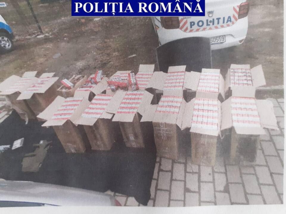 Prins în timp ce transporta cu o Skoda Octavia țigări de peste 100.000 de lei