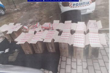 Prins în timp ce transporta cu o Skoda Octavia țigări de peste 100.000 de lei