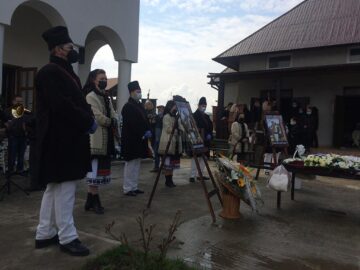 Interpretul de muzică populară George Finiș a fost condus pe ultimul drum
