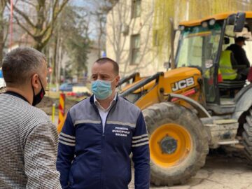 Lucrări de modernizare pe strada Ion Grămadă, pe o suprafață de 1.200 de mp