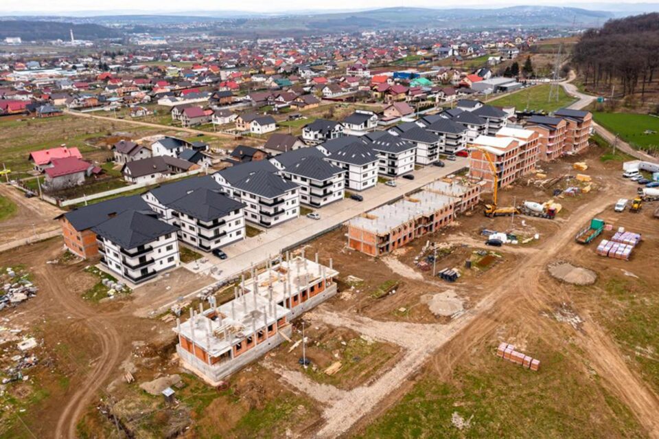 Complexul „La Stejari Residence”- imagine aeriană