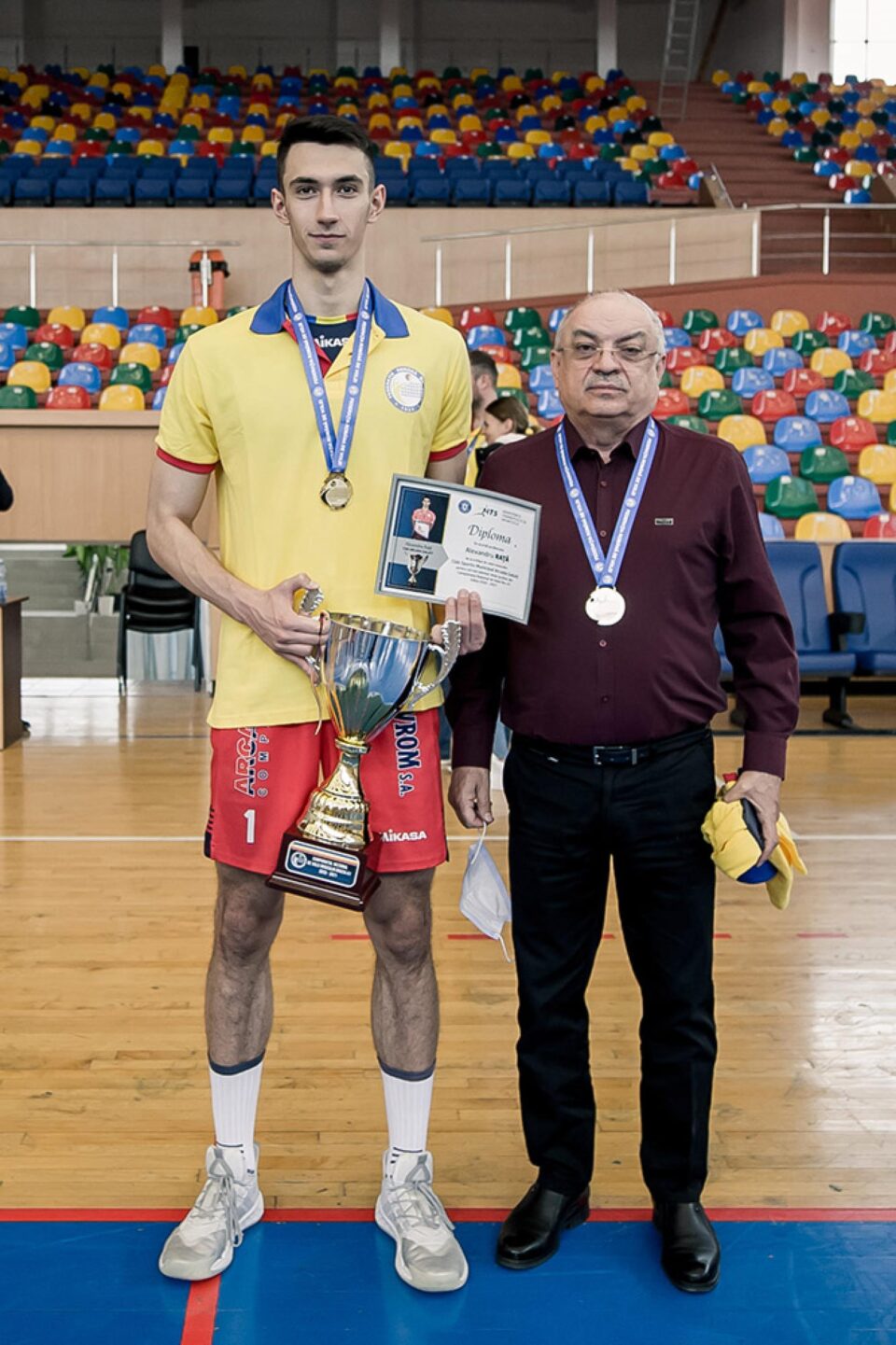 Alexandru Rață a fost desemnat cel mai bun tânăr jucător din România