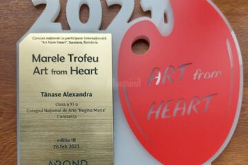 730 de participanți la Concursul de Arte Vizuale „Art from Heart", organizat de Colegiul de Artă Suceava