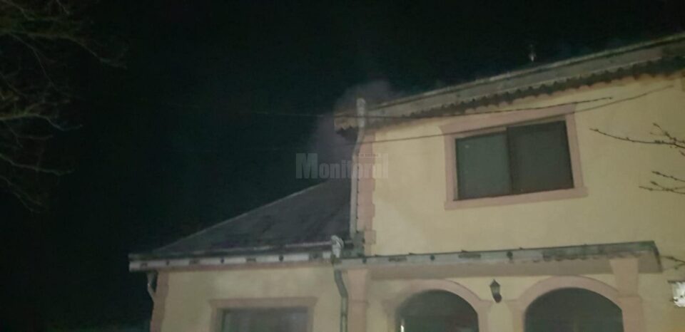 Casa afectată